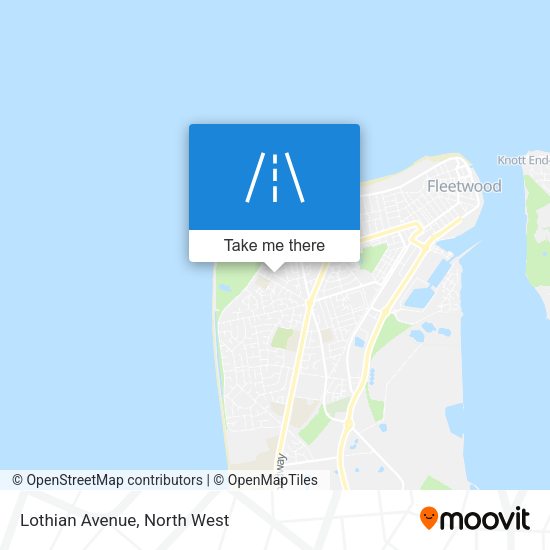 Lothian Avenue map