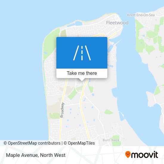 Maple Avenue map