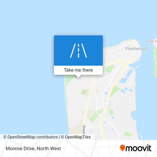 Monroe Drive map