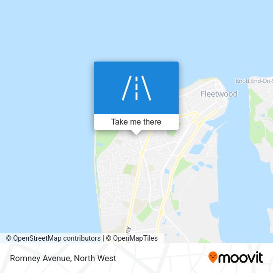 Romney Avenue map