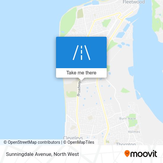 Sunningdale Avenue map