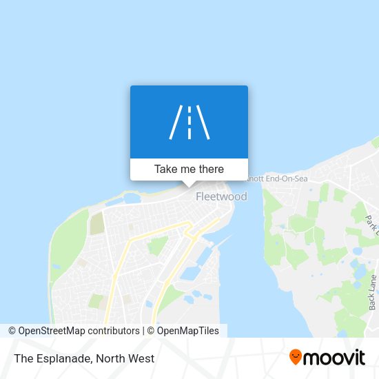 The Esplanade map