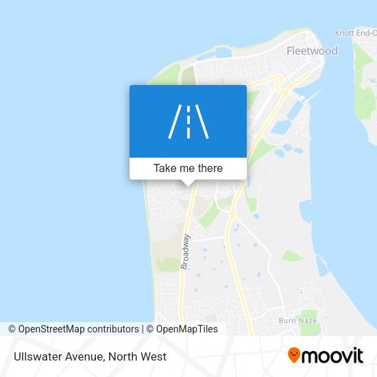 Ullswater Avenue map