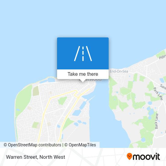 Warren Street map