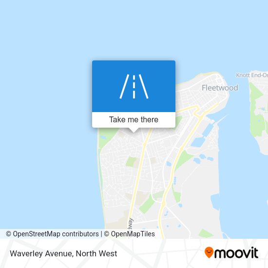 Waverley Avenue map