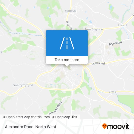 Alexandra Road map