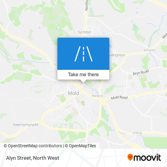 Alyn Street map