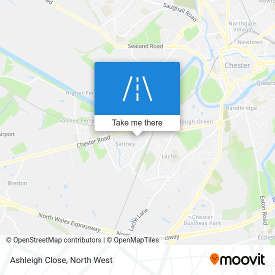 Ashleigh Close map