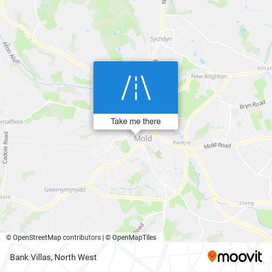 Bank Villas map