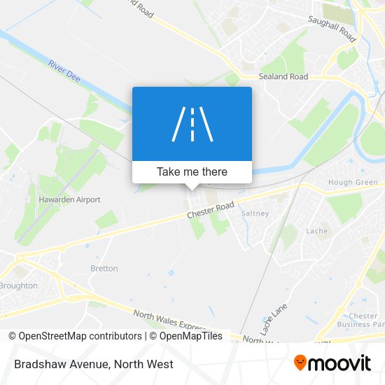 Bradshaw Avenue map
