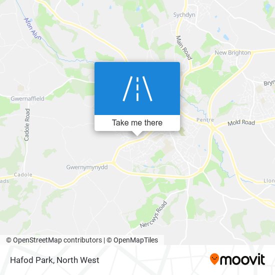 Hafod Park map