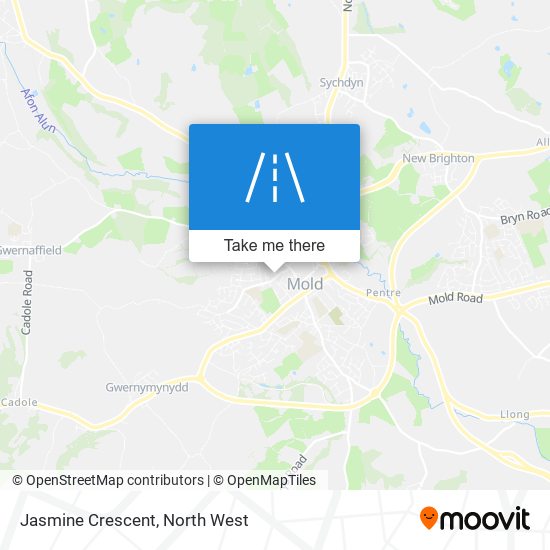 Jasmine Crescent map