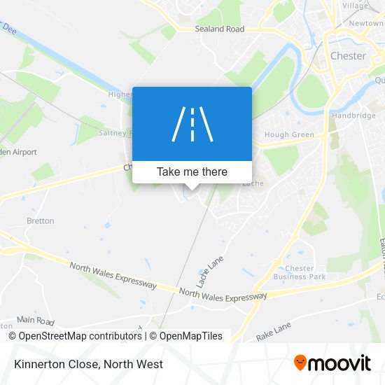 Kinnerton Close map