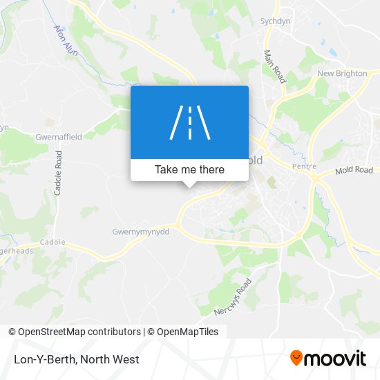 Lon-Y-Berth map