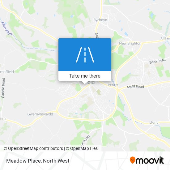 Meadow Place map