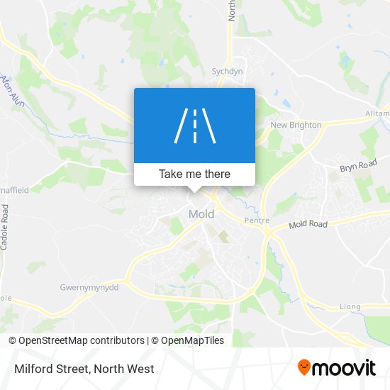 Milford Street map