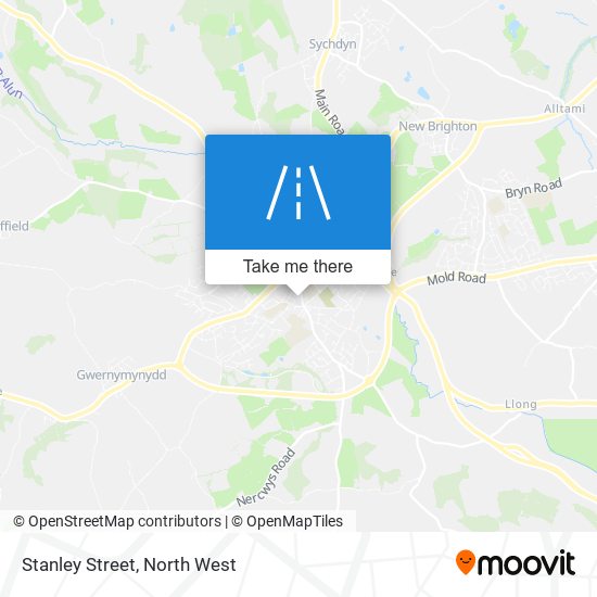 Stanley Street map