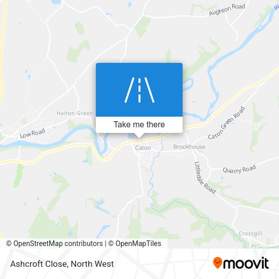 Ashcroft Close map