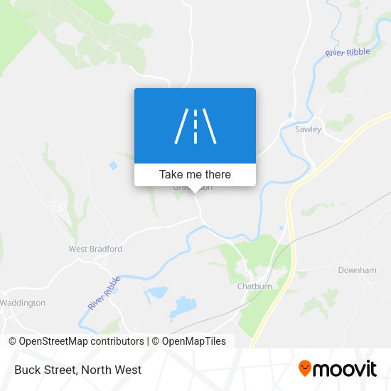 Buck Street map