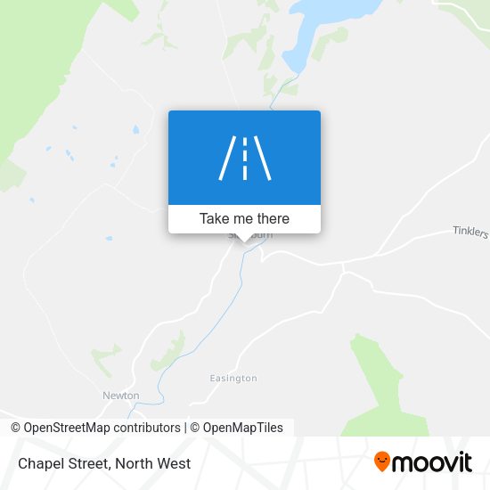 Chapel Street map