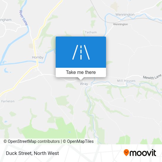 Duck Street map