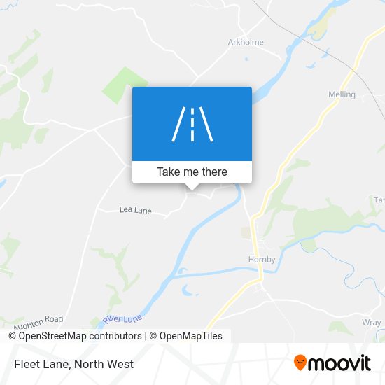 Fleet Lane map