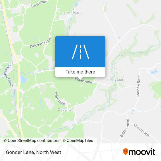 Gonder Lane map
