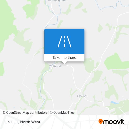 Hall Hill map