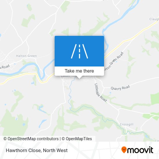 Hawthorn Close map