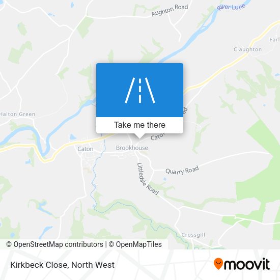 Kirkbeck Close map