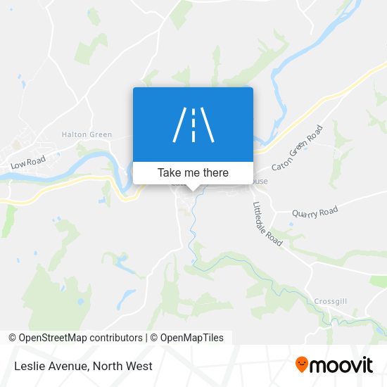 Leslie Avenue map