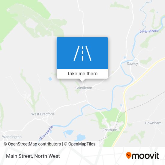 Main Street map