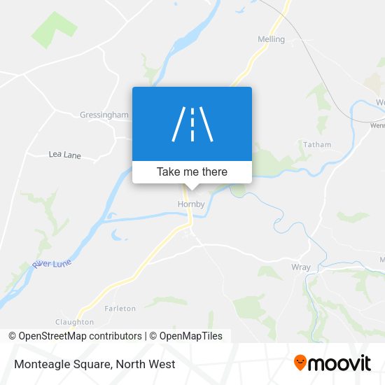 Monteagle Square map