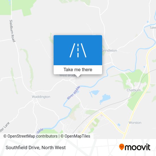 Southfield Drive map