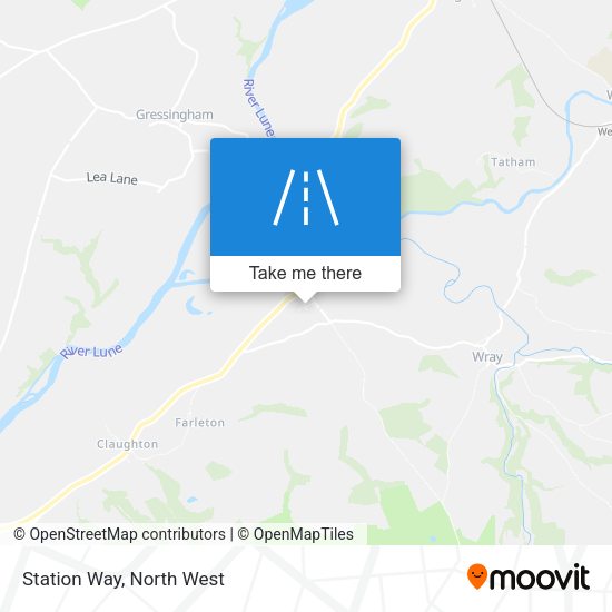 Station Way map