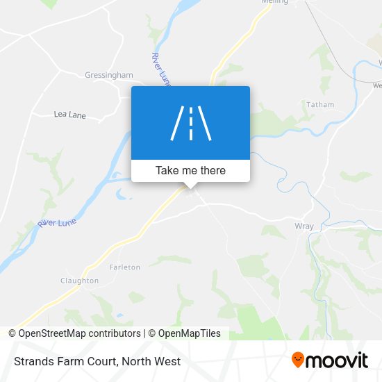 Strands Farm Court map
