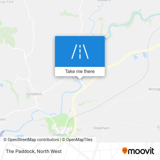 The Paddock map