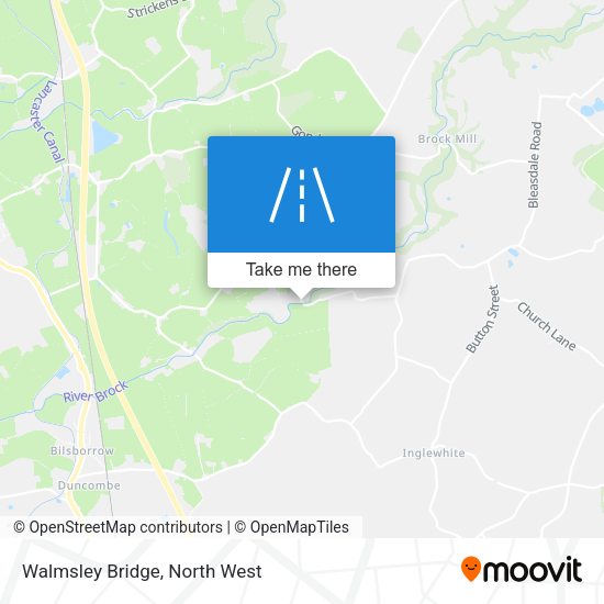 Walmsley Bridge map