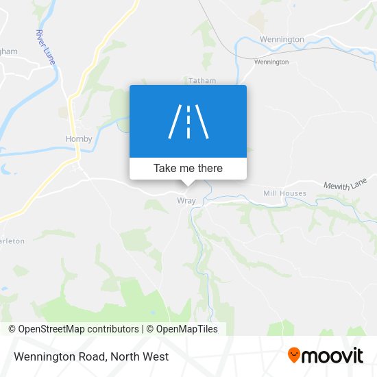 Wennington Road map