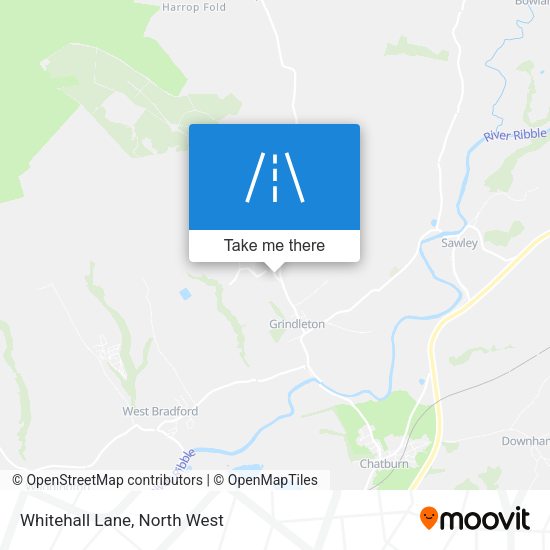 Whitehall Lane map