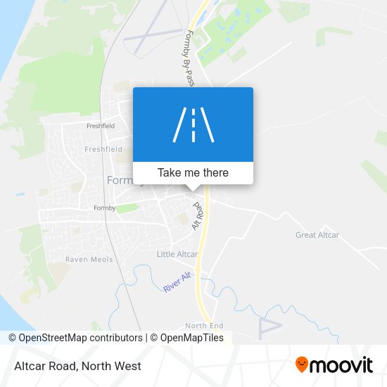 Altcar Road map