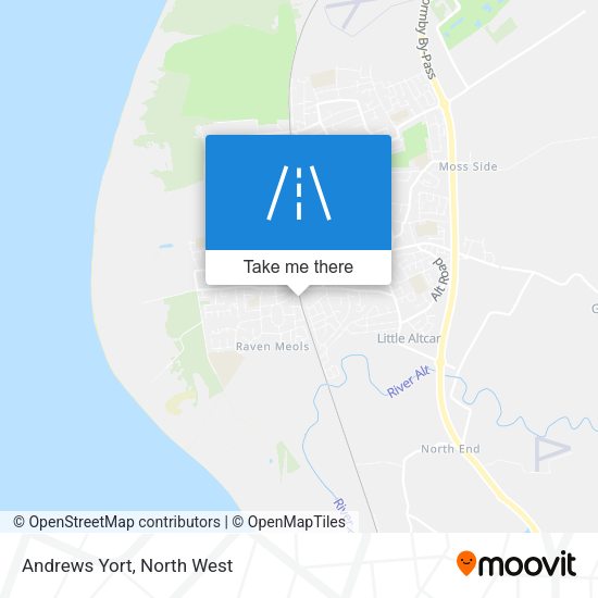 Andrews Yort map