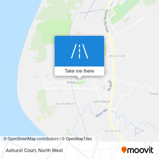 Ashurst Court map