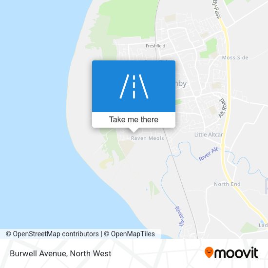 Burwell Avenue map