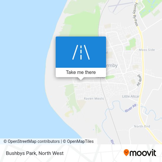Bushbys Park map