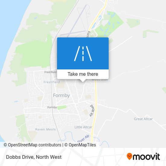 Dobbs Drive map