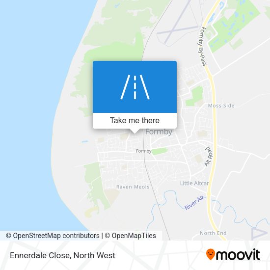 Ennerdale Close map