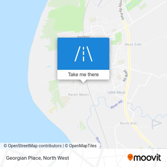 Georgian Place map