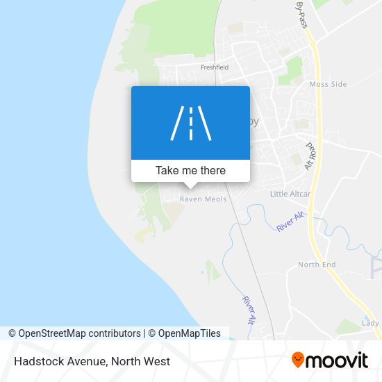 Hadstock Avenue map