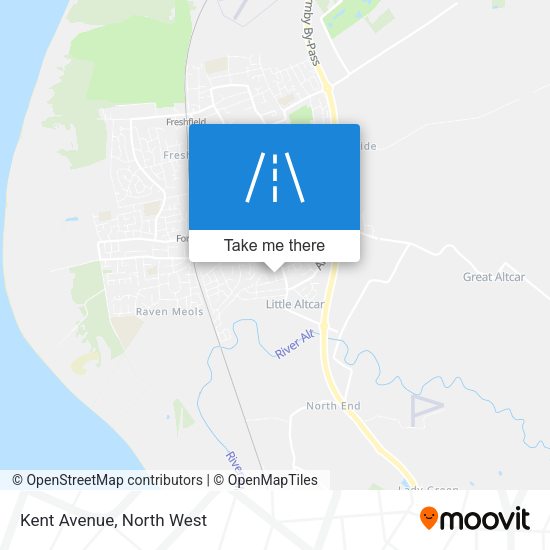 Kent Avenue map